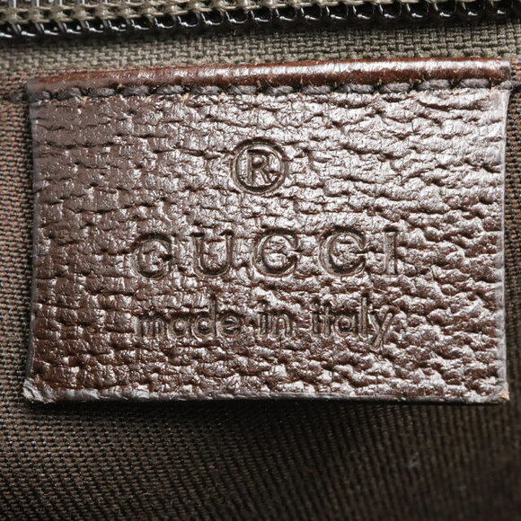 Gucci GG canvas leather Shoulder Bag beige - Picture 5 of 9